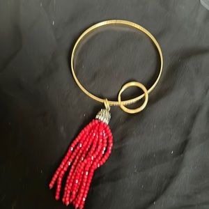 Beautiful handmade keychain bracelet